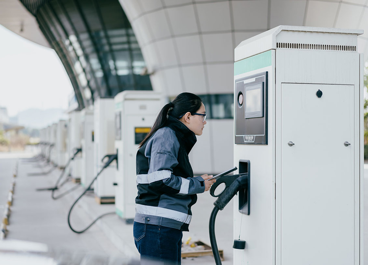 EV Charging Station Maintenance